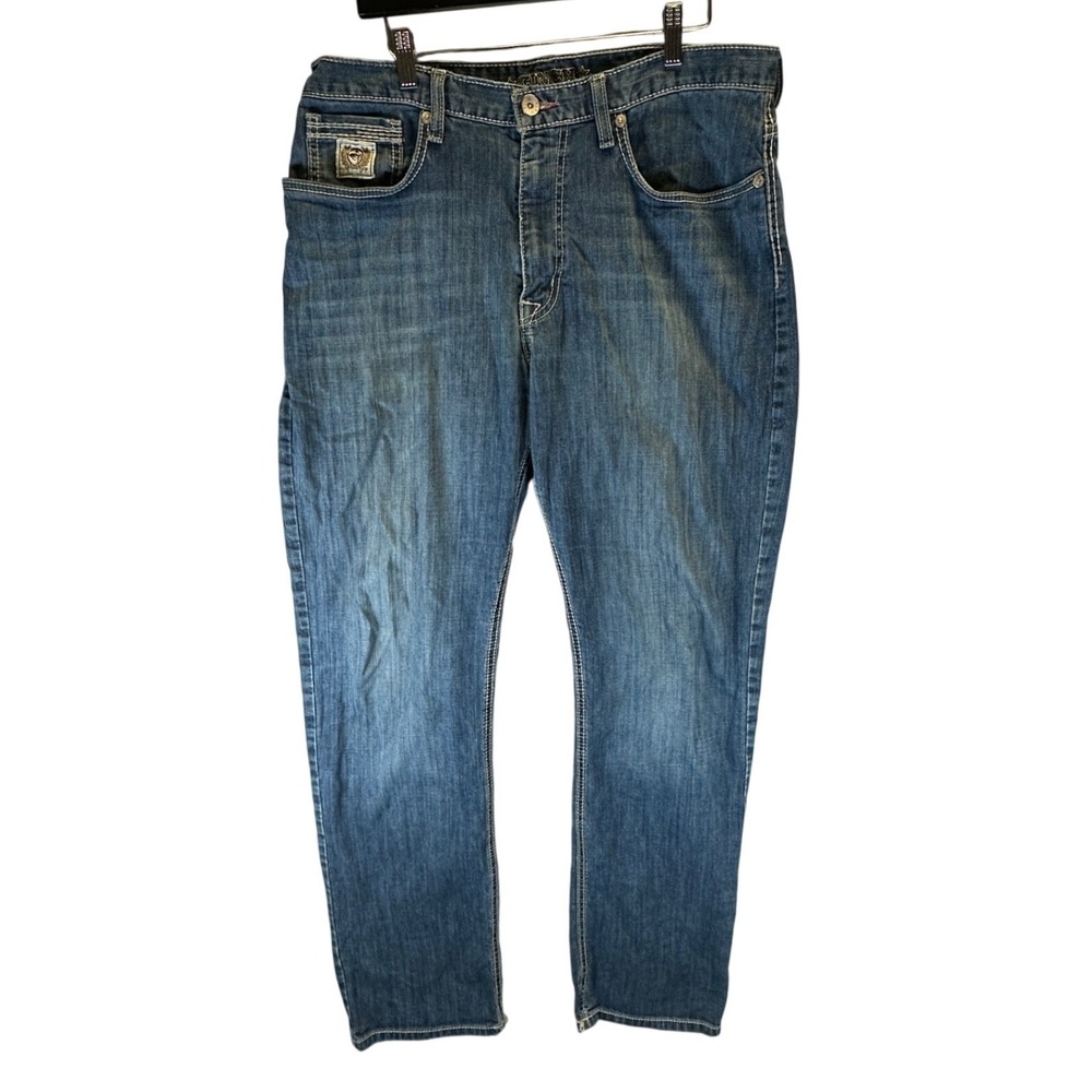 Cinch Mens Blue Denim Jeans MB63734002 Size 36x36 Western Rodeo Workwear